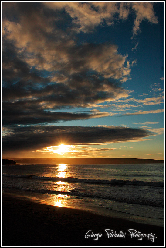 Tramonto sull'oceano Atlantico